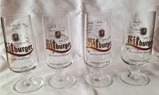 Bitburger Sammelgläser WM 2006 mit Unterschriften, Nr.1-4