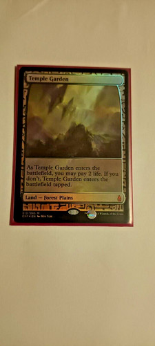 Temple garden mtg - temple, foil