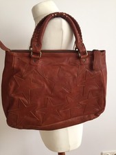 RIKA STARBAG BY ULRIKA LUNDGREN TASCHE MIT STERNEN BRANDY COGNAC RAR AUSVERKAUFT
