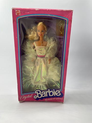 Barbie 1983 crystal made - made, in