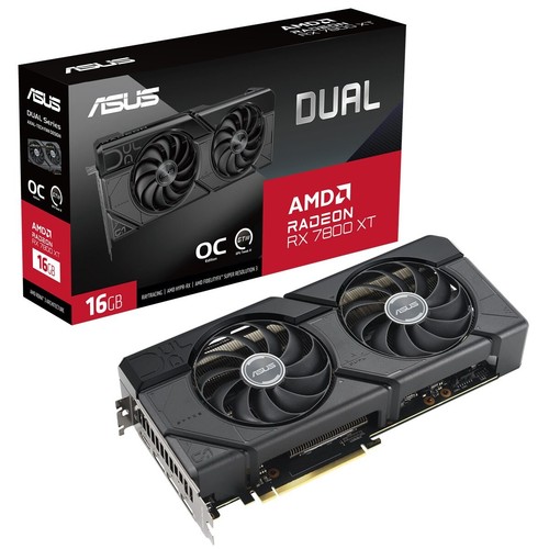 Asus dual radeon - asus, oc