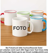 Bedruckte Tasse Aufdruck