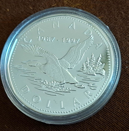 Canada dollar 1997 silber - dollar,