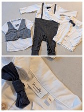 T-Shirt und Body  Set Gr. 68 H&M Taufe Hochzeit Geburtstag ☀️🎂🍀