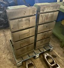 2 Stück Aufspanntisch  Winkel Aufspannwinkel Aufspannfläche: 800 x 320 mm 