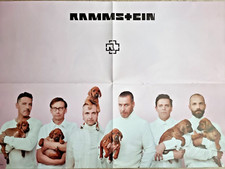 Rammstein mit Welpen - Poster