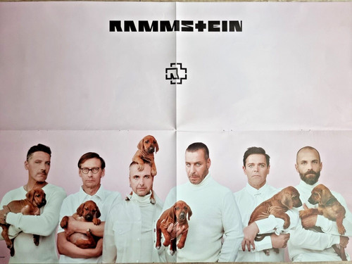 Rammstein mit welpen - -, poster