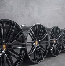 Porsche Cayenne Felgen 22 Zoll Turbo IV 9YA 9Y0601025BR 9Y0601025BS