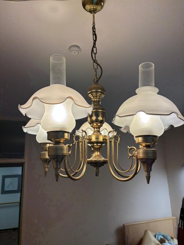 Armige messing deckenlampe - 5,