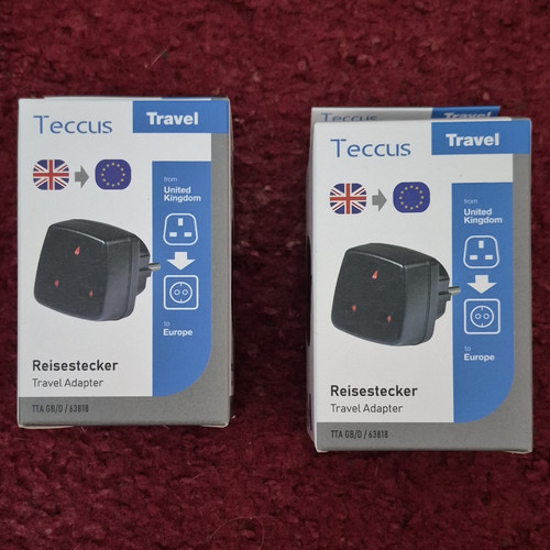 Teccus reisestecker typ - teccus, uk