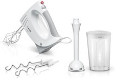 Bosch MFQ3540 Handmixer 450 W 5 Stufen  Grau, Handrührgerät Weiß