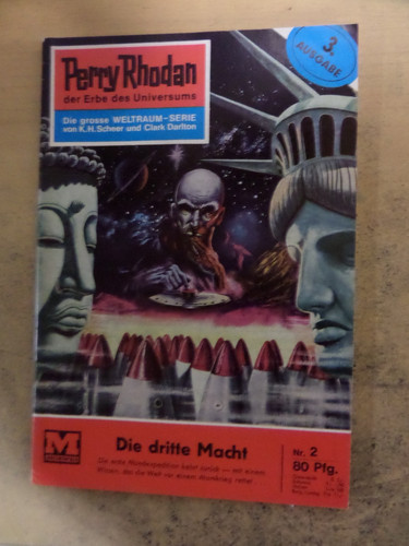 Perry rhodan heft die - rhodan,, nr.2,
