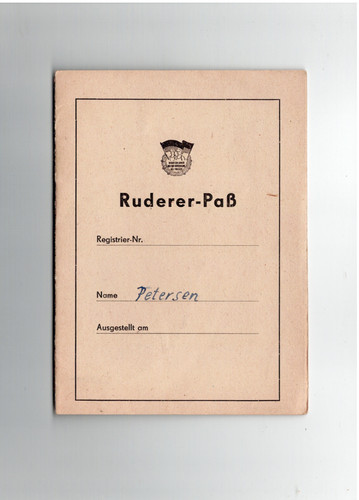 Ruderer paß der hsg - der,