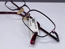 Burberry Brille Damen Braun rot Karo schmal Eckig 8896  NP:263€