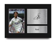 Raul Real Madrid gerahmte