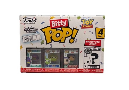 Funko pop bitty - bitty, 4pk