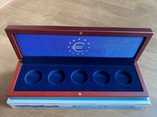 Leuchtturm Volterra Münzen-Etui für 2 Euro Gedenkmünzen 30 Jahre EU-Flagge