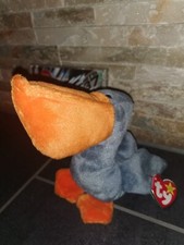 Beanie Babies TY Pelikan Scoop 1996 neu mit Etikett aus Sammlung