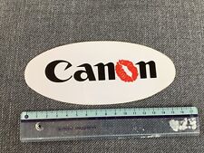 Aufkleber Canon Kussmund Foto Camera  Logo 80er