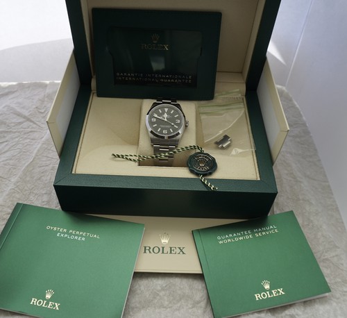 Rolex explorer edelstahl - rolex,