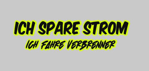 Aufkleber ich spare - aufkleber,