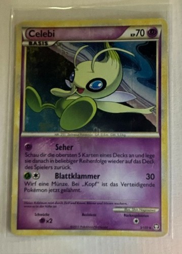 Pokémon celebi 123 deutsch - pokémon,