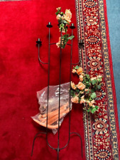 Kerzenständer groß Standleuchter Kerzenleuchter deko rosen blumen