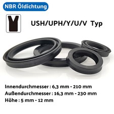 USH/UPH/Y/U/V Typ Kolbenstange