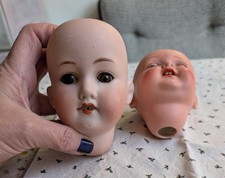 Puppenkopf, Porzellan, die Augen sind funktionsfähig