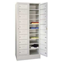 Schließfachschrank, Postschrank, 20 Fächer 315 mm, 185 x77x50 cm, Farbe wählbar