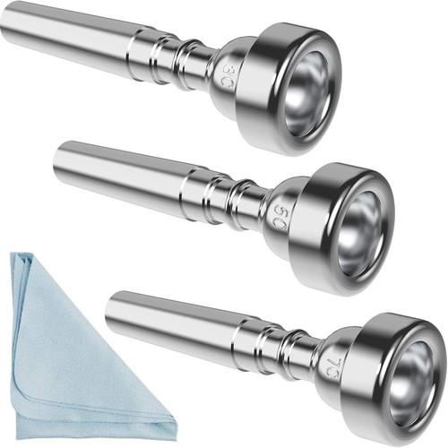 Silber trompetenmundstück - silber,