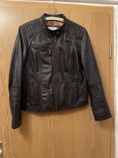 echt leder jacke damen Größe