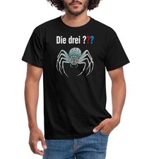 Die Drei Fragezeichen und die silberne Spinne Männer T-Shirt