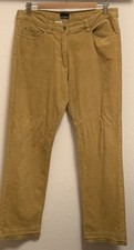 Brookshire - Senfgelbe Samtcordhose / Damenhose Gr. 44  / 5-Pocket-Style