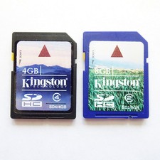 Kingston SD4 / 4GB + SD2 / 8GB Speicherkarte