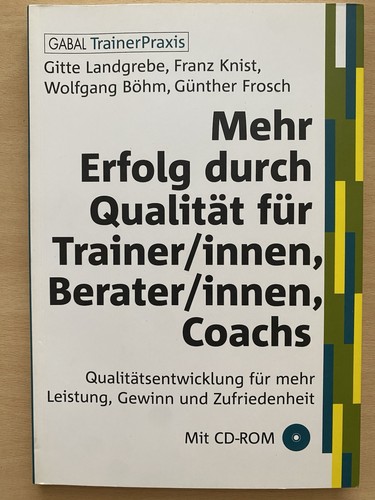 Mehr erfolg durch - durch, qualität