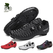 Herren Rennradschuhe Kompatibel SPD & Look Fahrradschuhe Mtb Fahrrad Turnschuhe