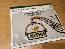 Blech Schild Werbung Veltins Retro Nr 1