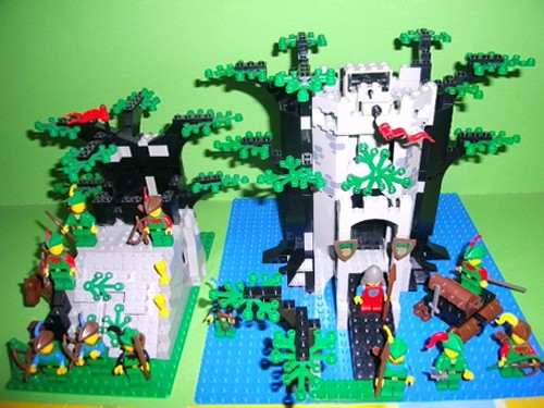 Lego 6066 caste - lego, caste-robin