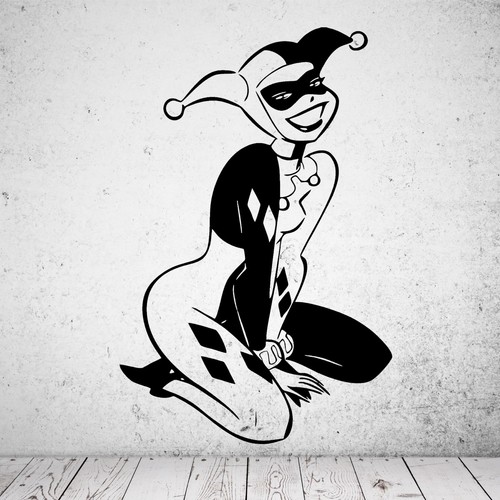 Wandtattoo harley quinn - wandtattoo,
