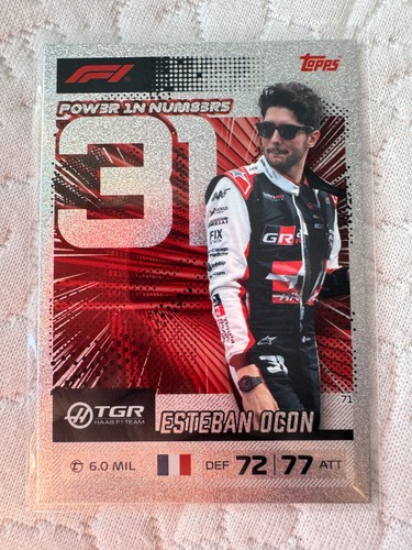 Esteban ocon topps turbo - esteban,