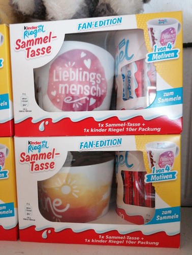Kinder riegel sammel - riegel, sammel-tassen
