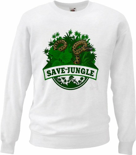 Sweatshirt schlange cobra - -,