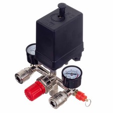 Kompressorschalter Druckschalter Manometern Regelventil Regler Kupplungen 400V