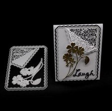 Blume Hintergrund Stencil