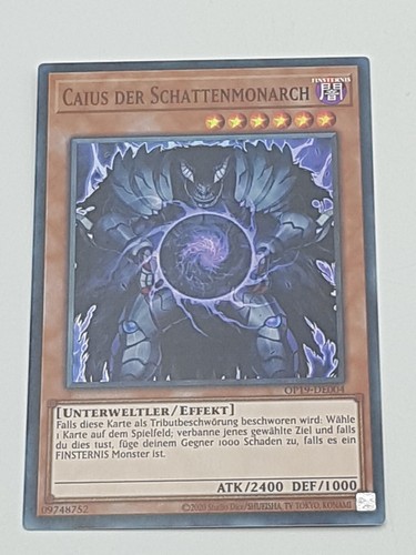 Einzelkarte caius - yu-gi-oh!,