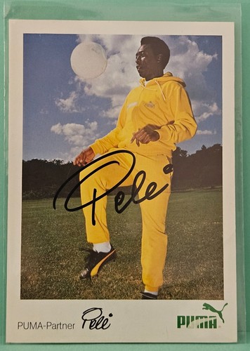 Pelé original signierte - original, puma