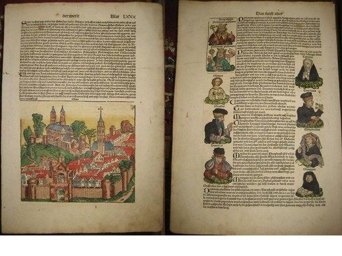 Schedel weltchronik sienna - weltchronik,