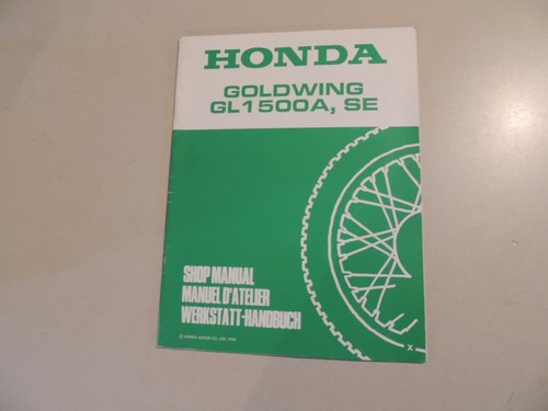 1999 honda goldwing gl1500 - 1999,