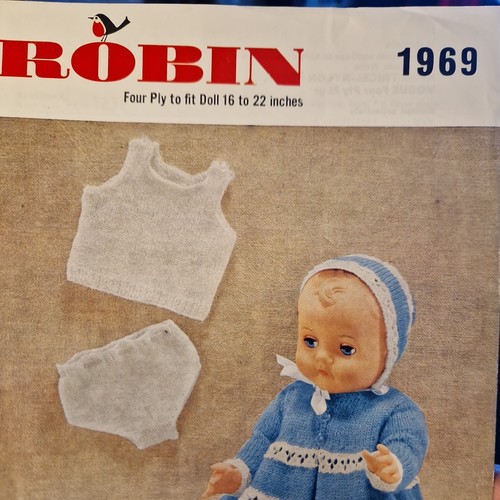 Robin 1969 strickanleitung - robin,